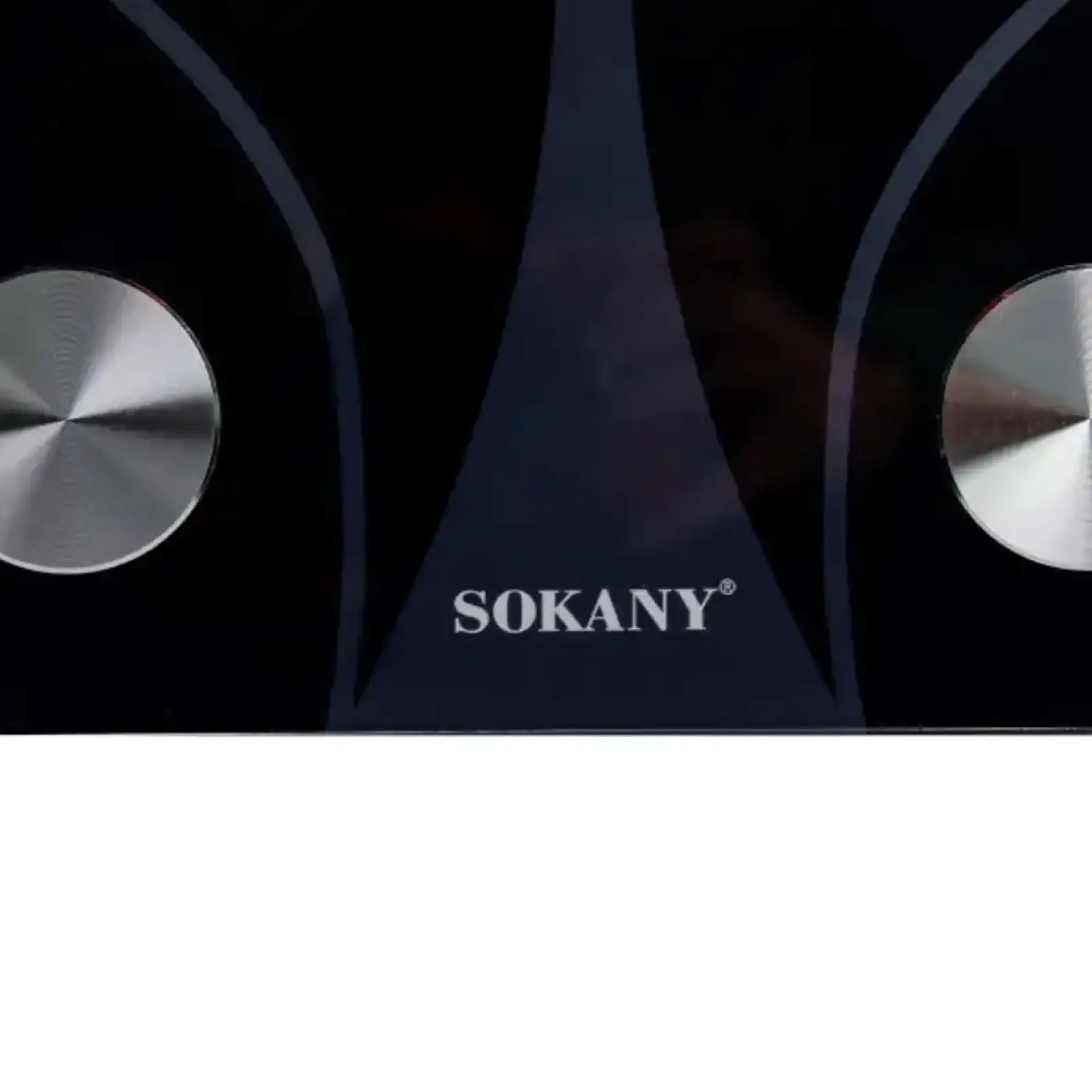 Смарт ваги електронні Sokany 26х26 см до 180 кг з Bluetooth Чорний SK-19029B UA