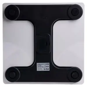 Смарт весы электронные Sokany 26х26 см до 180 кг с Bluetooth Фиолетовый SK-19029V UA