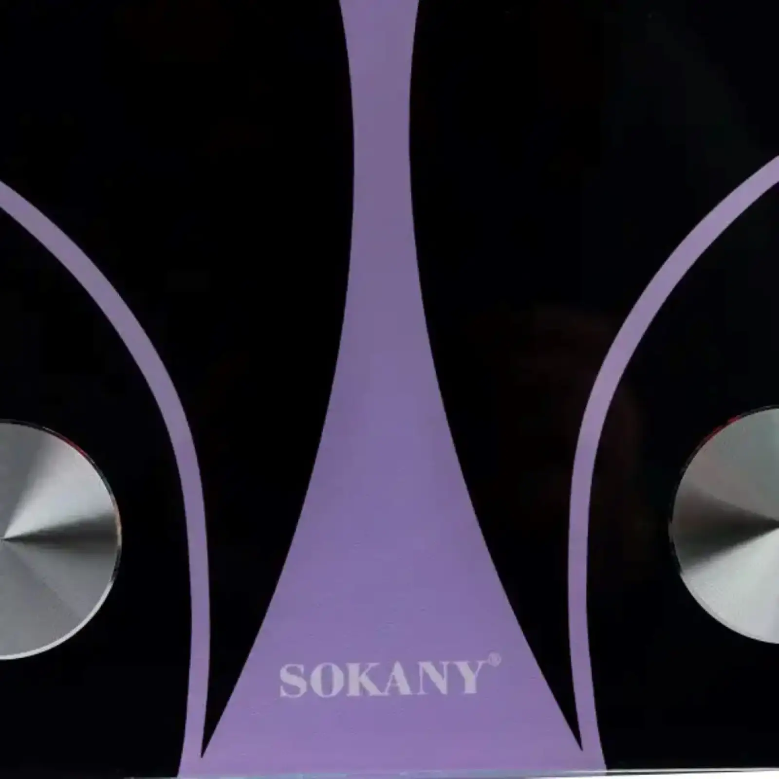 Смарт весы электронные Sokany 26х26 см до 180 кг с Bluetooth Фиолетовый SK-19029V UA