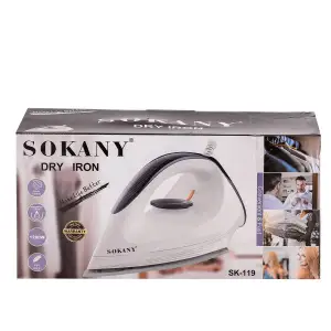 Утюг Sokany с керамической подошвой SK-119GR UA
