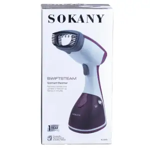 Ручной отпариватель для одежды SOKANY 250 мл Темно-синий Lugi AJ2205BL UA
