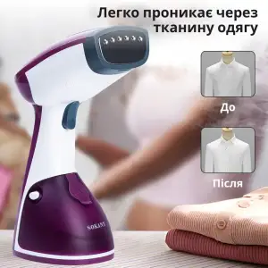Ручной отпариватель для одежды SOKANY 250 мл Фиолетовый Lugi AJ2205V UA
