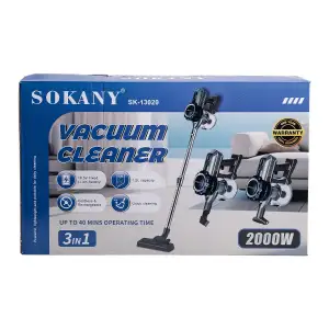 Пылесос вертикальный 3 в 1 2000 Вт Sokany SK-13020 UA