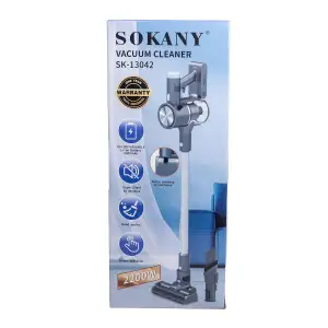 Пылесос ручной для дома аккумуляторный 2200 Вт Sokany SK-13042 UA