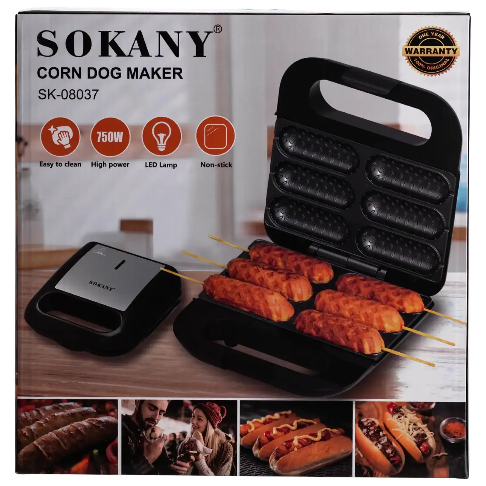 Аппарат для корн догов Sokany SK-08037 UA