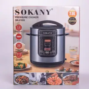 Мультиварка электрическая Sokany с чашей на 7 л и антипригарным покрытием SK-07053 UA