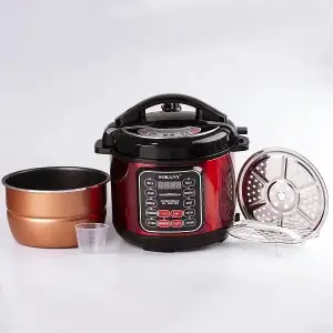 Мультиварка электрическая Sokany 1000 Вт на 5 л с антипригарным покрытием SK-2402-5L UA