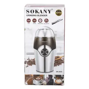 Кофемолка мультимолка 150 Вт 50 г электрическая для мелкого помола Sokany SK-3024 UA