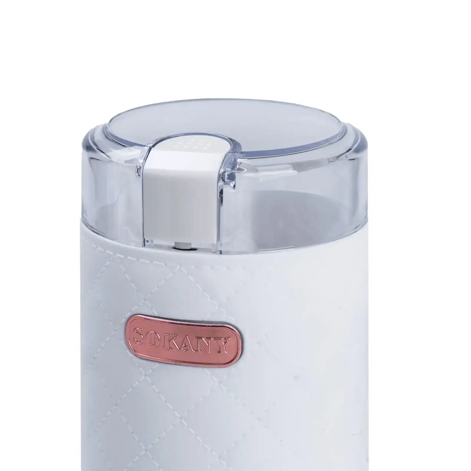 Кофемолка электрическая Sokany 150 Вт Белая Lugi SK-3027W UA