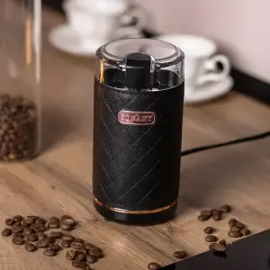 Кофемолка электрическая Sokany 150 Вт Черная Lugi SK-3027B UA