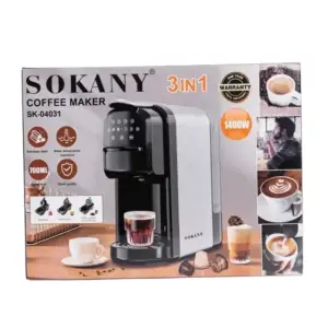 Капсульная кофеварка Sokany 1400 Вт 700 мл капсульная кофемашина кофеварка электрическая для дома SK-04031 UA