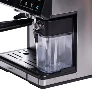 Кофеварка рожковая 4в1с кофемолкой 1800 Вт резервуар 2.6 л Sokany SK-04032 UA