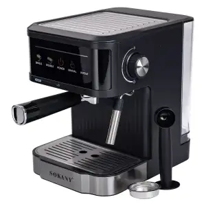 Кофемашина с капучинатором 1.8 л профессиональная Sokany электрическая SK-04025 UA