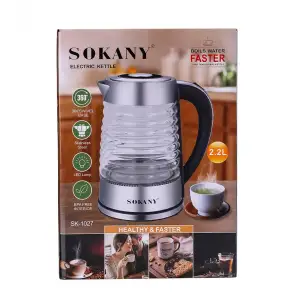 Електрочайник Sokany SK1027CST UA