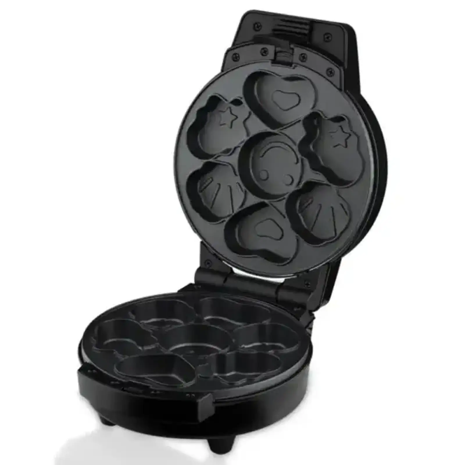 Мультипекарь Sokany SK-08105 5 в 1 600 Вт с антипригарными панелями: для вафель, коржей, пончиков, орешков, фигурного печенья Yiwu UA