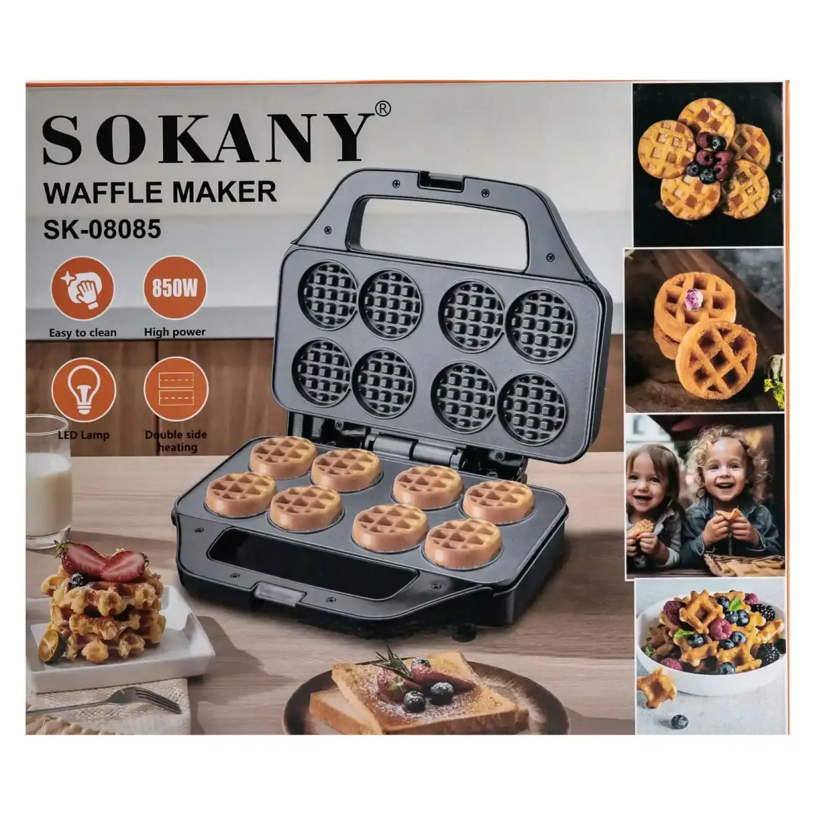 Вафельниця Sokany SK-08085 UA