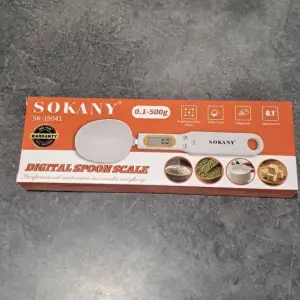 Электронная мерная ложка с дисплеем и весами Sokany SK-19041 UA