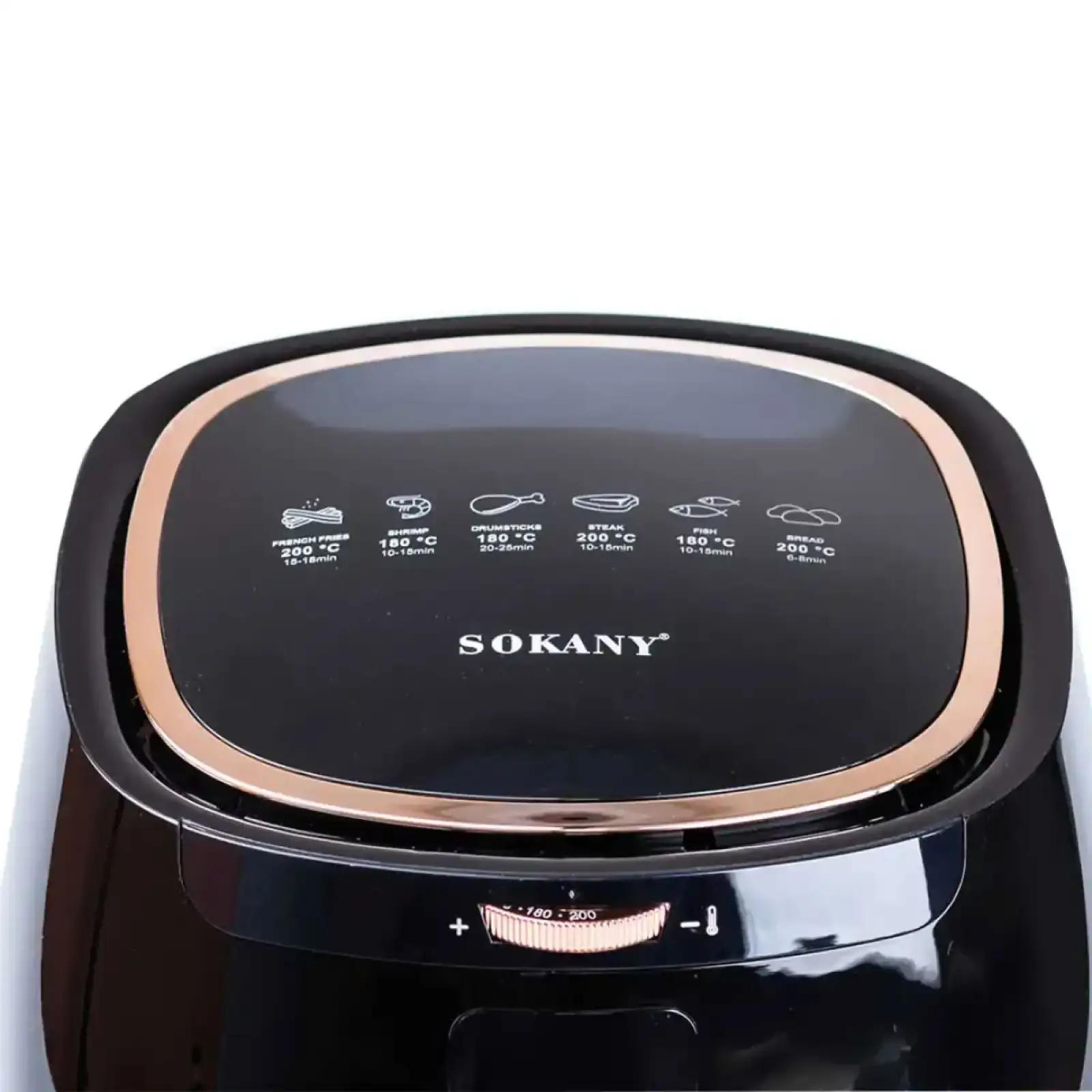 Мультипечь Sokany на 6.5 литров 1300 Вт черная SK8027 UA