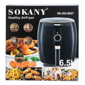 Мультипечь Sokany на 6.5 литров 1300 Вт черная SK8027 UA