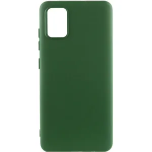 Чохол Silicone Cover Lakshmi (AA) для Samsung Galaxy A71 Dark Green