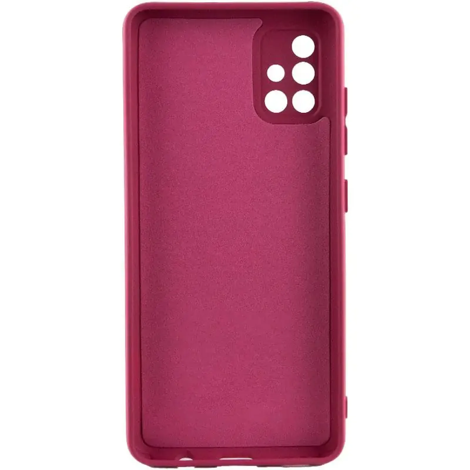 Чохол TPU GETMAN Liquid Silk Full Camera для Samsung Galaxy A71 Marsala