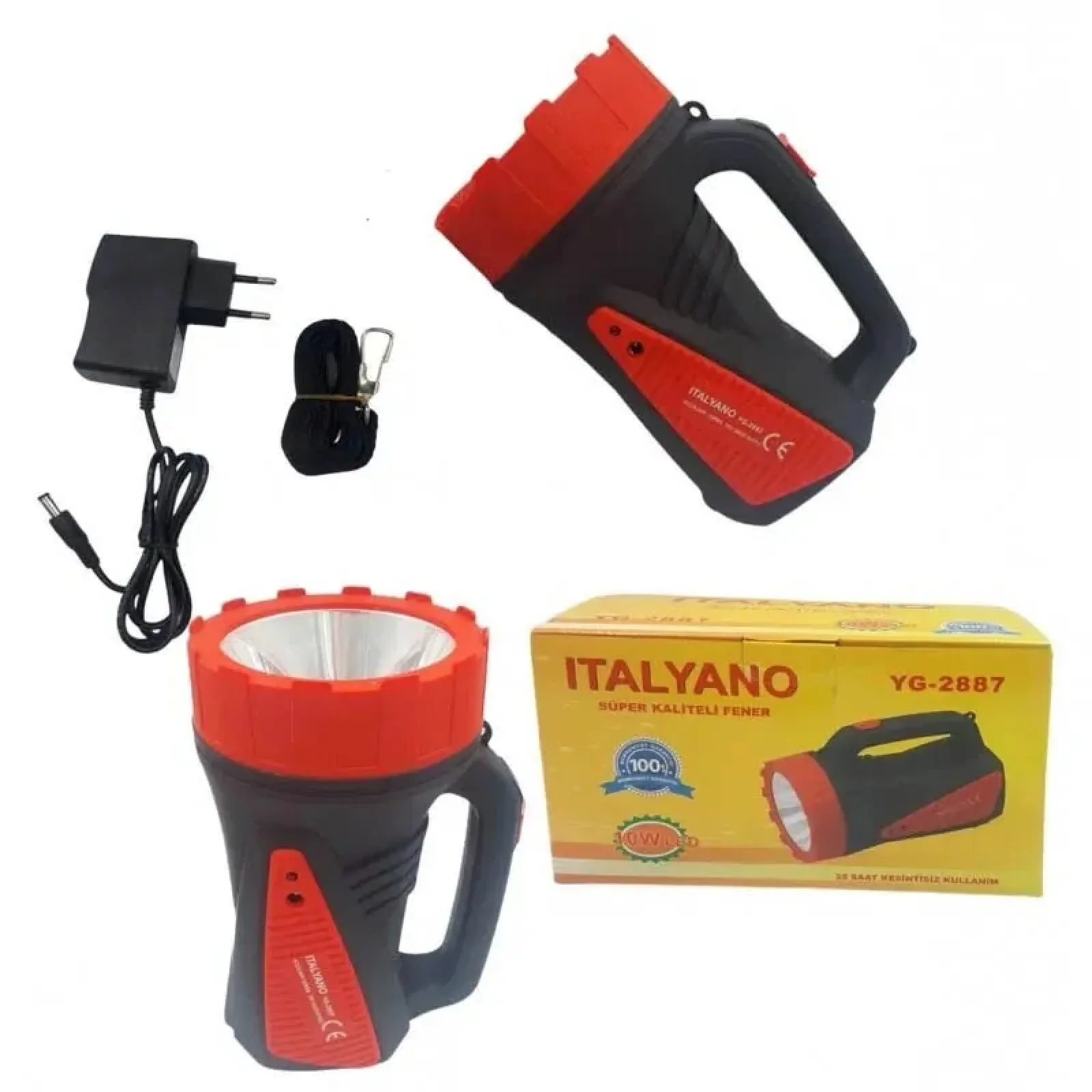 Ліхтар YG-2887 Чорний