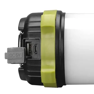 Ліхтар акумуляторний S-link SL-F261 5WLed+40 SMD+20 Red Led 3000mAh USB+Powerbank Чорний