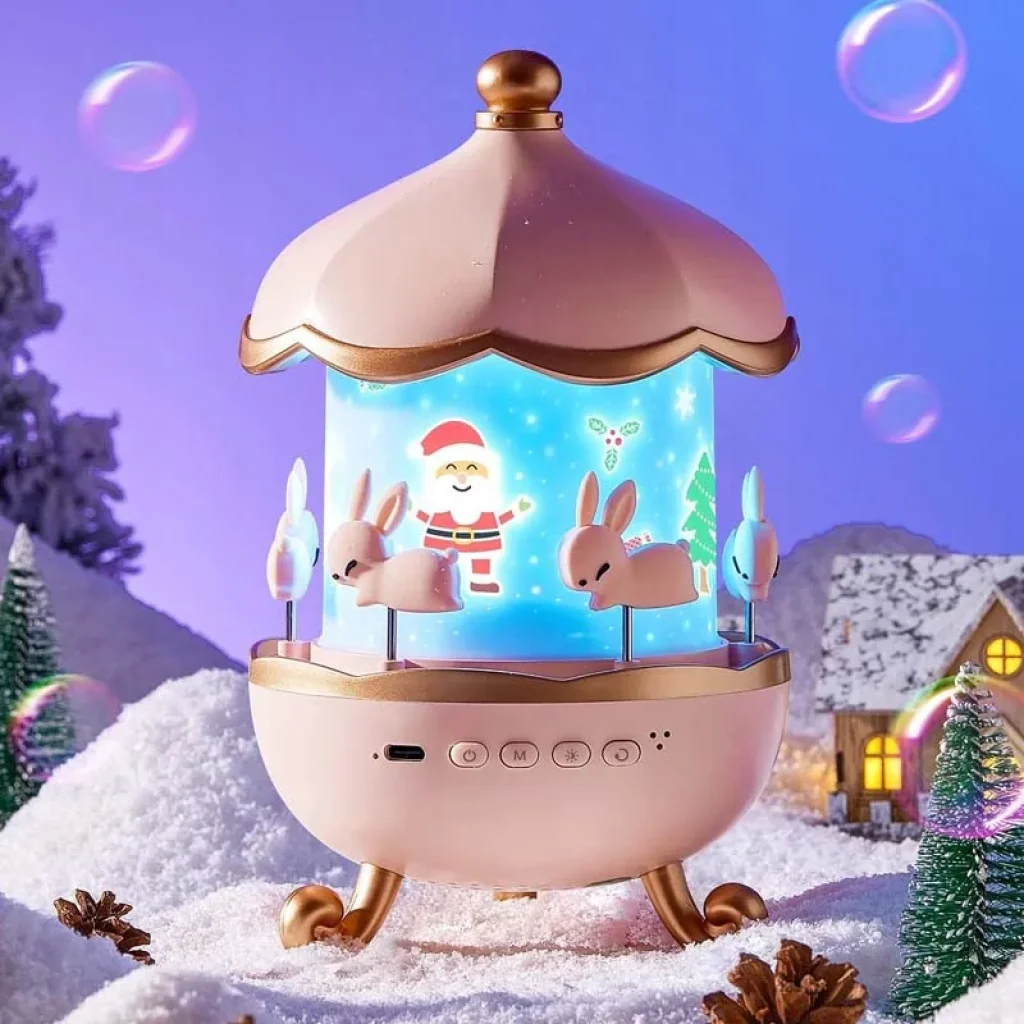 Нічник Fairy Tale E11 with Bluetooth 1200 mAh Pink