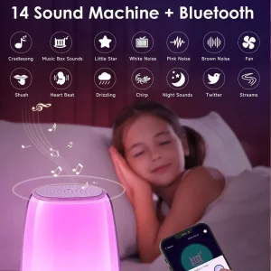 Нічник Kids Dream H03 with Bluetooth and APP 3000 mAh White