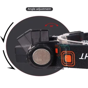 Налобний ліхтар LED Headlight 1807 Black