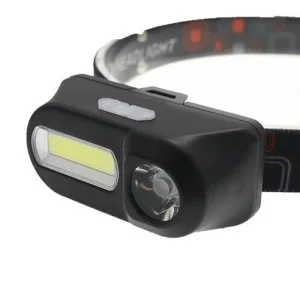 Налобний ліхтар LED Double light 1804 Black