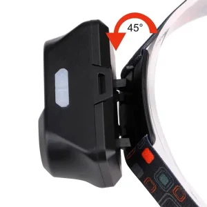 Налобний ліхтар LED Double light 1804 Black