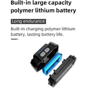 Налобний ліхтар акумуляторний LED RGB 1806 Black UA