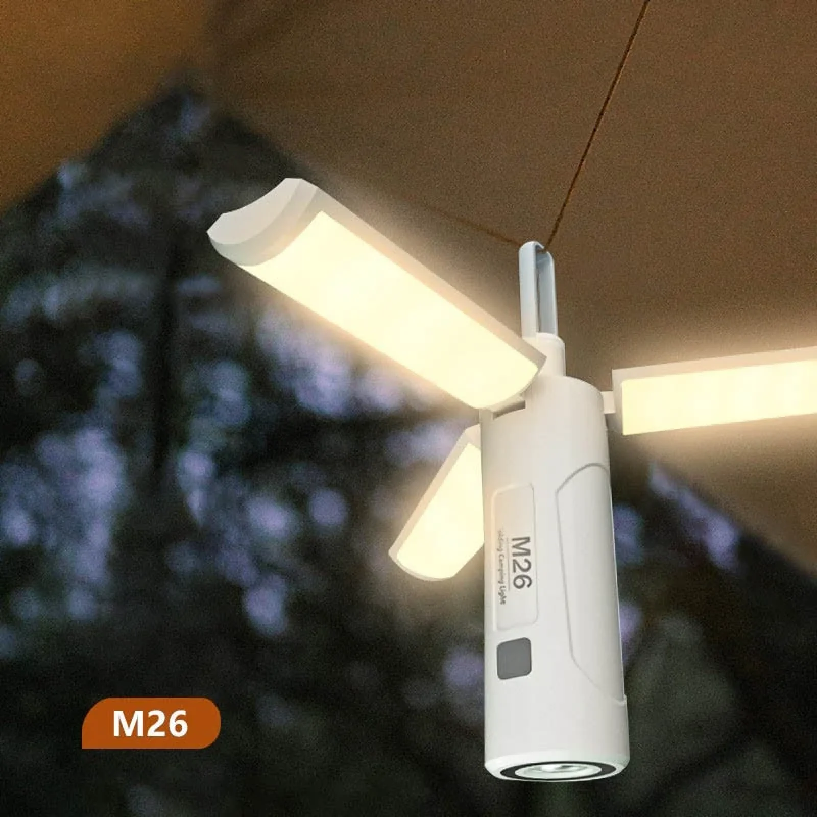 Кемпінговий ліхтар акумуляторний M26 White