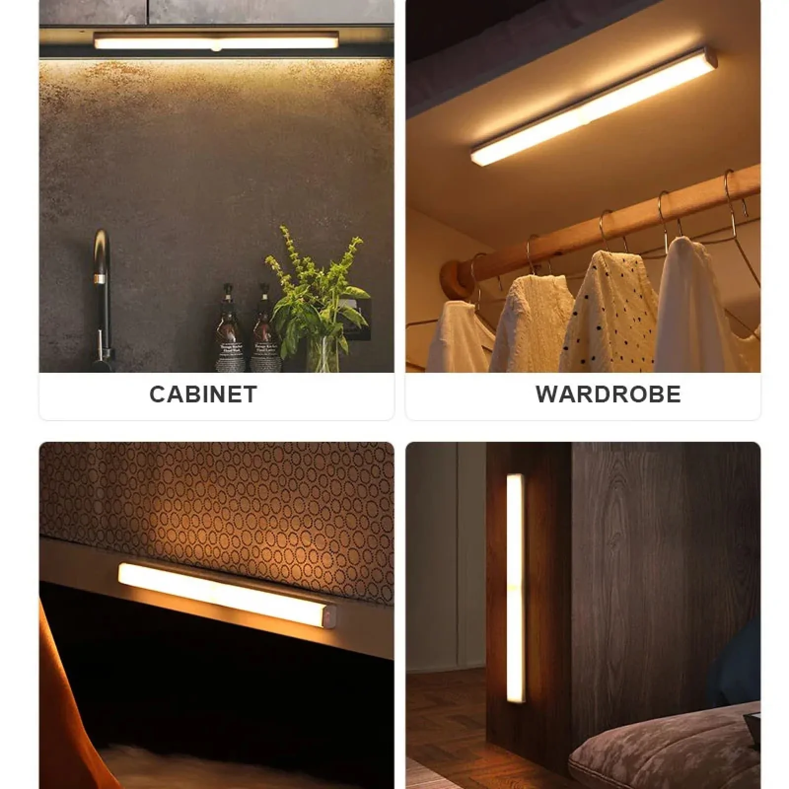 Сенсорний світильник LED з датчиком руху MZ-CT-902 (320*22.8*18.6mm) White light