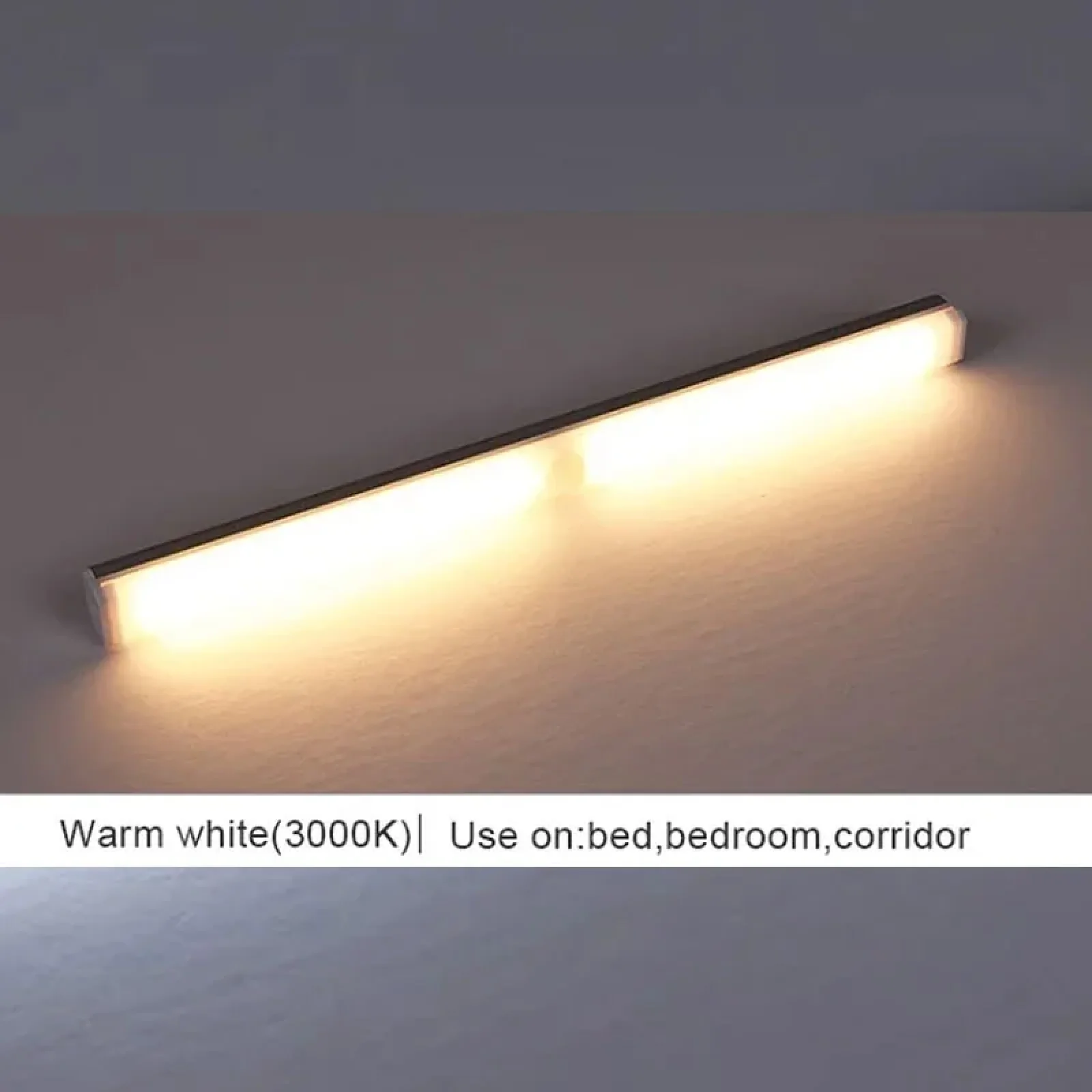 Сенсорний світильник LED з датчиком руху MZ-CT-902 (520*22.8*18.6mm) Warm light