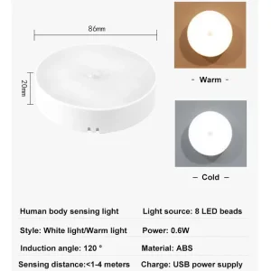 Сенсорний світильник LED з датчиком руху MZ-L803 White light
