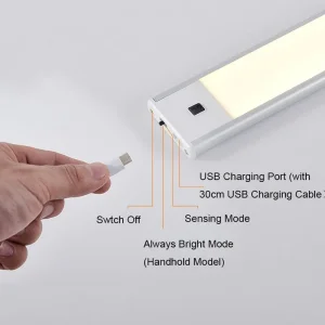 Сенсорний світильник LED з датчиком руху MZ-L1005 (40*10*600mm) White