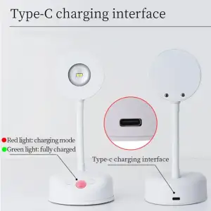 Настільна лампа LED з датчиком руху 3 colour light MZ-L2201 White