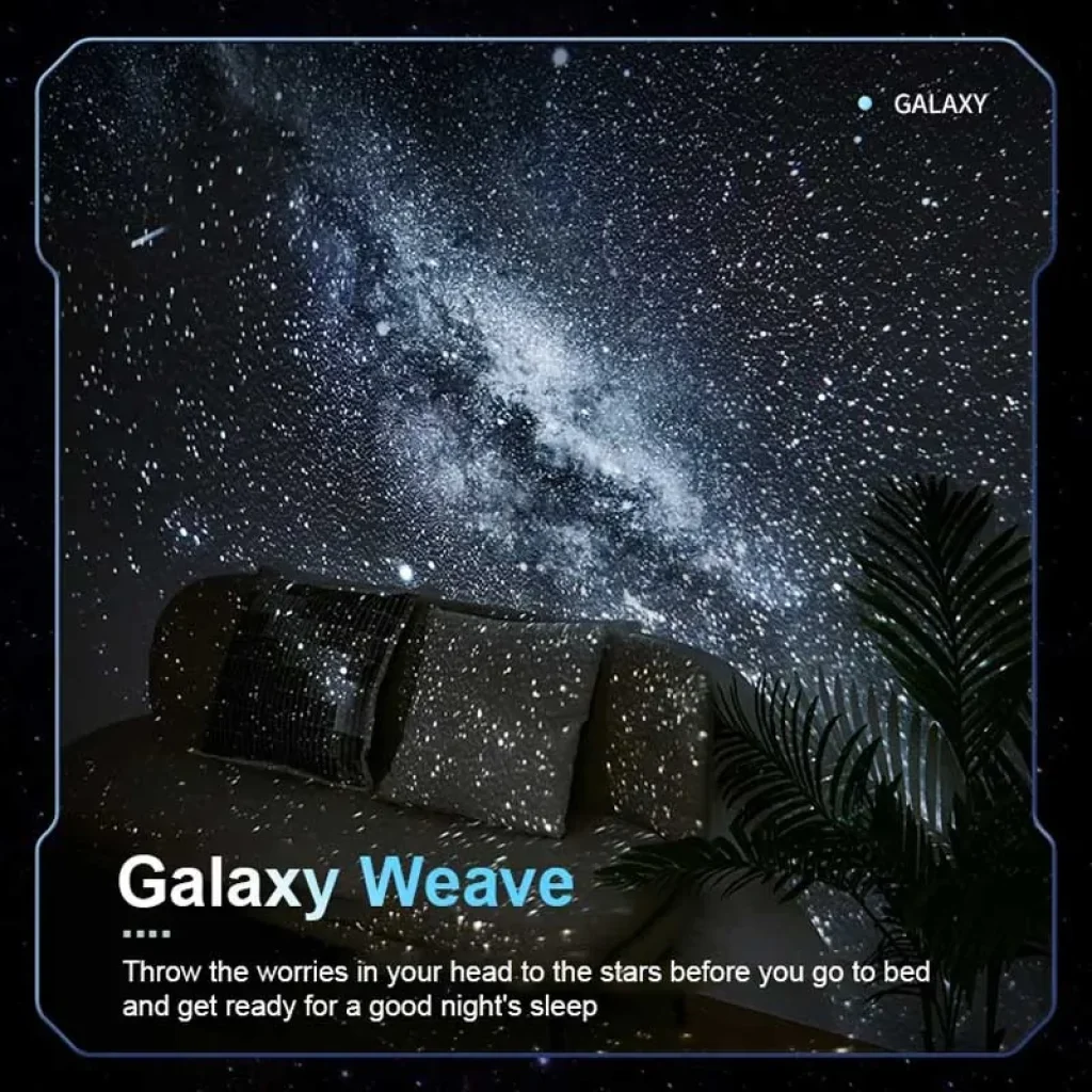Проектор-нічник GalaxyPro E20 2400 mAh White