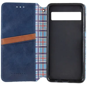 Чохол Getman Cubic PU Case для Google Pixel 7 Blue