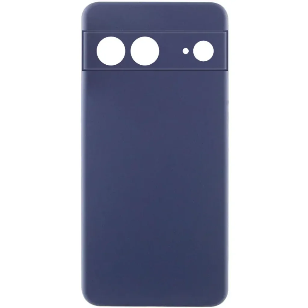 Чохол Silicone Cover Lakshmi Full Camera (AAA) для Google Pixel 7 Midnight Blue