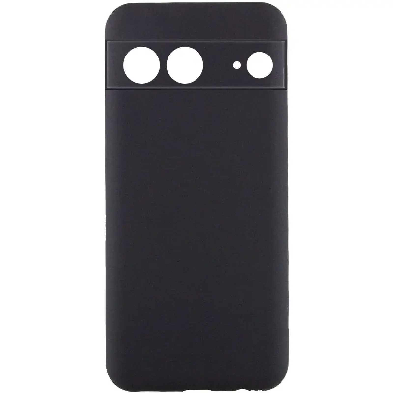 Чохол Silicone Cover Lakshmi Full Camera (AAA) для Google Pixel 7 Black