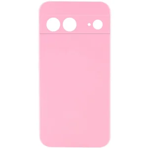 Колір: Рожевий - Чохол Silicone Cover Lakshmi Full Camera (AAA) для Google Pixel 7 Light Pink