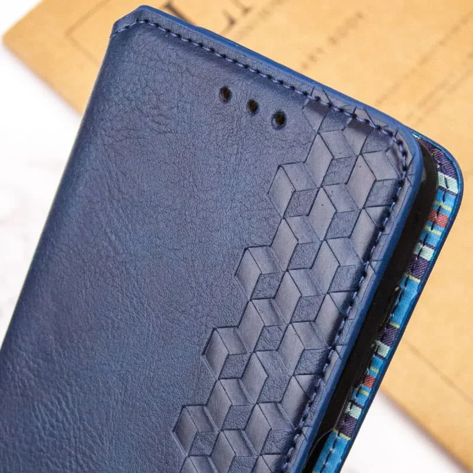 Чохол Getman Cubic PU Case для Google Pixel 7 Pro Blue