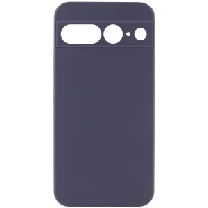 Колір: Сірий - Чохол Silicone Cover Lakshmi Full Camera (AAA) для Google Pixel 7 Pro Dark Gray