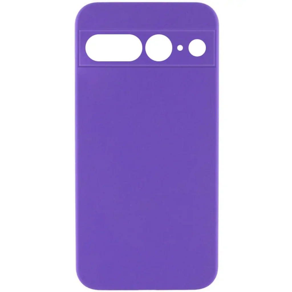 Чохол Silicone Cover Lakshmi Full Camera (AAA) для Google Pixel 7 Pro Amethyst
