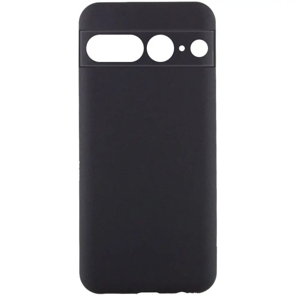 Чохол Silicone Cover Lakshmi Full Camera (AAA) для Google Pixel 7 Pro Black