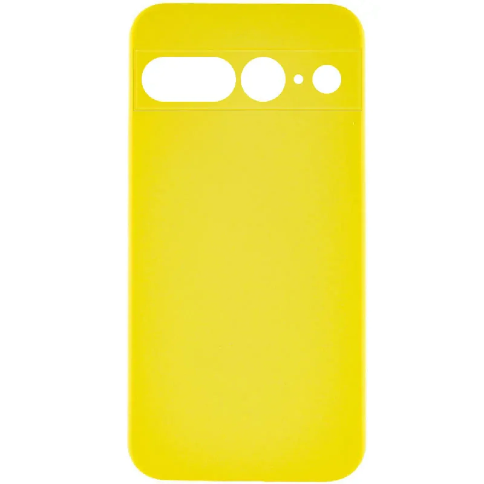Чохол Silicone Cover Lakshmi Full Camera (AAA) для Google Pixel 7 Pro Yellow
