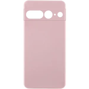 Колір: Рожевий - Чохол Silicone Cover Lakshmi Full Camera (AAA) для Google Pixel 7 Pro Pink Sand